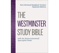 Westminster John Knox Press The Westminster Study Bible (Copertina rigida)