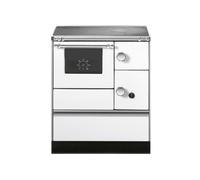 Westminster K 176 A 70 Forno da cucina in acciaio bianco, vano cottura a sinistra