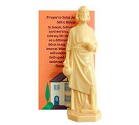 Westmon Works Statua di San Giuseppe per vendere case con scheda di istruzioni e preghiera della casa set completo