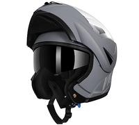 Westt Casco Modulare Moto Certificato ECE R 22.06 - Casco Integrale con Visiera e Parasole per Donna e Uomo - Casco Jet con Protezione Mento per Scooter Roller Ciclomotore
