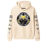 westtrend Anime Assassination Classroom Personaggio Stampa Felpa con Cappuccio Allentato a Maniche Lunghe Felpa Shiota Nagisa Cosplay Felpa per Uomini e Donne