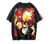 westtrend Maglietta Stampata Katekyo Hitman Reborn Anime legata alla toletta Magliette Larghe comode a Maniche Corte Girocollo per Uomo Donna
