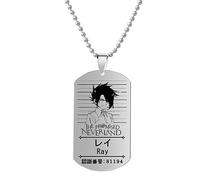 westtrend The Promised Neverland Collana Ray Norman Emma Ciondolo Phil Isabella Collana The Promised Neverland Catena Piccola Figura Cartoon Regalo Creativo