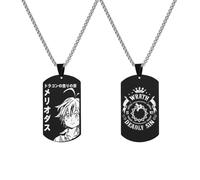 westtrend The Seven Deadly Sins Collezione Collana Otaku Gioielli Meliodas Tattoo Ban King Hawk Gowther Diane Escanor Collana Gioielli per gli uomini Regali Halloween Colar Anime Accessori