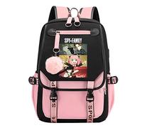 westtrend Zaino Periferico Anime Spy x Family Anya Stampato Borsa a Tracolla Grande Capacità Zaino Studente Adulto Borsa Da Viaggio Uomini Donne