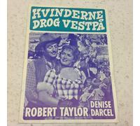 Westward the Women Denise Darcel Robert Taylor Emerson 1951 programma cinemat...