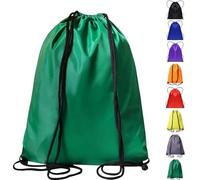 WESTWOOD FOX Borsa da palestra con coulisse, sacca da palestra, zaino in polietilene per donne e uomini, borsa da nuoto, viaggi, spiaggia, scuola, vacanze, adatta per sport, bambini, ragazzi e ragazze