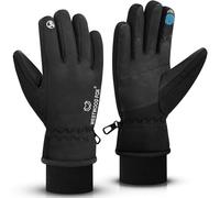 WESTWOOD FOX Guanti invernali impermeabili per uomini e donne, antivento, caldi guanti da sci, touchscreen, guanti antiscivolo per ciclismo, snowboard, escursionismo, corsa, guida e sport all'aria