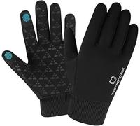 WESTWOOD FOX Guanti invernali Touchscreen Leggermente impermeabili Termici Caldi Thinsulate Anti Slip Running Guanti da ciclismo Guanto antivento con polsini elastici per uomo donna