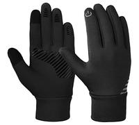 WestWoodFox Guanti da Ciclismo Invernali per Bambini e Ragazzi, Touch Screen, Antiscivolo, Sci Termici Caldi per Bici da Esterno e Sport