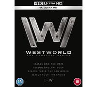 Westworld: The Complete Series (4K UHD Blu-ray) Ed Harris Tessa Thompson