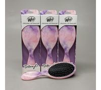 WET BRUSH (4 Confezione) Originale Districante Capelli Rosa/Viola Filigrana A