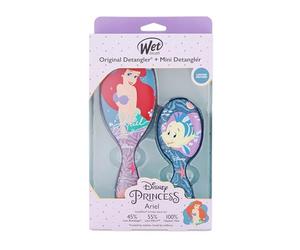 Wet Brush - Disney Princess Kit originale Detangler + Mini Brush Ariel