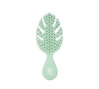 Wet Brush Go Green Mini Detangler, Plant Based, Green | Plant Based Eco-Friendly Mini Detangler with Ultra Soft IntelliFlex Bristles, Compact Travel Size, For All Hair Types