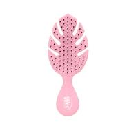 Wet Brush Go Green Mini Detangler, Plant Based, Pink | Plant Based Eco-Friendly Mini Detangler with Ultra Soft IntelliFlex Bristles, Compact Travel Size, For All Hair Types