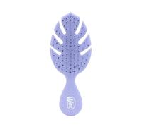 Wet Brush Go Green - Mini spazzola districante da viaggio, setole IntelliFlex ultra morbide, scorrono attraverso i grovigli e allentano delicatamente i nodi, riducendo al minimo dolore, doppie punte e