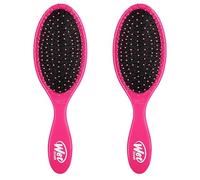 Wet Brush Spazzola districante originale, rosa, con setole IntelliFlex ultra morbide, scivola attraverso i grovigli con facilità per tutti i tipi di capelli, per donne, uomini, capelli bagnati e