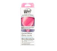 Wet Brush Spazzola Mini Detangler Prismatic Glow, Viaggio per Capelli Bagnati e Asciutti, Compatta, Setole Ultra-Morbide IntelliFlex, Riduce la Rottura, Edizione Limitata Rosa