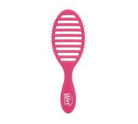 Wet Brush Spazzola per capelli ad asciugatura rapida, rosa smerigliato, design ventilato e setole morbide HeatFlex per asciugatura con asciugacapelli - Impugnatura ergonomica che gestisce i nodi