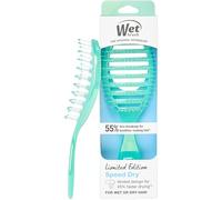 Wet Brush Spazzola per capelli Speed Dry, setole sicure per asciugare e design ventilato per tempi di asciugatura più rapidi, manico ergonomico, riduce la rottura e districa tutti i tipi di capelli