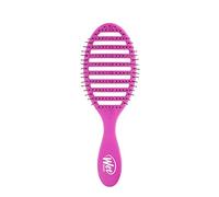 Wet Brush Speed Dry Detangle, HeatFlex Bristles, Purple | Heat Resistant HeatFlex Bristles with Open Vent Design, Eliminates Frizz and Reduces Drying Time, For All Hair Types