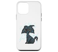 Wet Cat in Rain Funny Relatable Mood Custodia per iPhone 12 mini