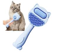 Wet Dog Comb, Cat Grooming, Hair Removal Brush, Sturdy Enhances Cleaning Easy to Use Heavy Duty User Friendly Versatile 3.15x7.68 Inches for Pets, Blue, Pink