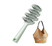Wet Hair Brush Scalp Grooming Styling Smooth Comb Tool Set | Shower Daily Morning Bedtime Routine Post Wash Salon Styling Detangling Smoothing Hair Care Grooming