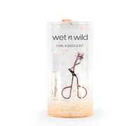 Wet n Wild Curl and Dazzle Kit, Set Makeup Occhi con Mascara Clear e Piega Ciglia, Formula Idratante con Vitamina E e Proteina di Soia, Effetto Naturale e Nutriente, Set Make up Regalo