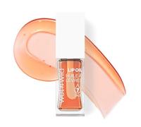 wet n wild Lip Oil, Gloss Labbra Nutriente e Non Appiccicoso Arricchito con 7 Oli Naturali, Formula Leggera e Rimpolpante per un Effetto Lucido Specchiato, Orange Blossom