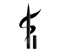 Wet n Wild Mega Last Breakup Proof Eyeliner Liquido, Eyeliner Waterproof Nero, Asciugatura Rapida, Eyeliner Penna Resistente alle Sbavature, Dura Fino a 16 hr, Ultra Black