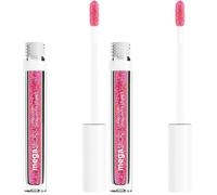 Wet n Wild, Mega Slicks Lip Gloss, Lucidalabbra Extra-lucido dalla Texture Leggera e Brillante, per un Look Sano, Morbido e Pieno delle tue Labbra, Idea Regalo per San Valentino, Crushed Grapes