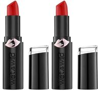 Wet n Wild, Megalast Lipstick, Rossetto Matte Idratante di Lunga Durata, Formula Extra-morbida con Microsfere, Estratti Naturali di Piante Marine, Coenzima Q10, Vitamine A & E, Red Velvet