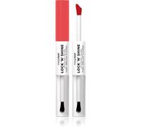 Wet n Wild MegaLast Lock 'N' Shine Lip Color + Gloss rossetto con lucidalabbra 4 ml tonalità Shining Hibiscus