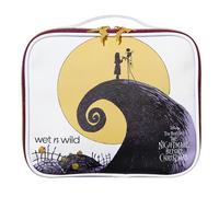 wet n wild Nightmare Before Christmas, ciondolo a forma di pipistrello con doppio scomparto interno, borsa da viaggio portatile ispirata all'iconico film Nightmare Before Christmas, 1 pezzo