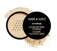 Wet n Wild Photo Focus Loose Setting Powder, Cipria Fissante Leggera per Opacizzare, Assorbire Sebo in Eccesso e Fissare il Make-up con Finish Naturale e Setoso, Tonalità Banana, 20g