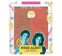 wet n wild Saved By The Bell Highlighter + Illuminator Glow Face Duo Highlighter Makeup Powder Illumniator Makeup Powder Cruelty-Free Mak