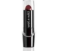 Wet n Wild, Silk Finish Lipstick, Rossetto Cremoso e dalla Texture Ricca e Vellutata e Colore Costruibilie, Formula Idratante con Vitamine A & E, Aloe Vera e Olio di Noci di Macadamia, Dark Wine
