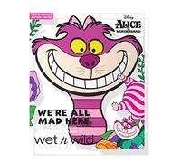 Wet n Wild Specchio a Mano di Alice in Wonderland 'We're All Mad Here', Accessorio Portatile con Tema di Alice nel Paese delle Meraviglie, per Ritocchi Veloci, con Presa Comoda