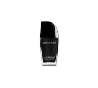 Wet N Wild Wild Shine Nail Color E485D Black Creme