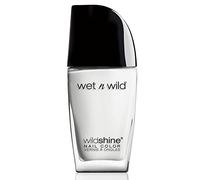 Wet n Wild, Wild Shine Nail Color, Smalto per Unghie Senza Formaldeide, Toluene e Ftalati, Formula di Lunga Durata e che si Asciuga Rapidadamente, French White Crème