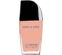 Wet n Wild, Wild Shine Nail Color, Smalto per Unghie Senza Formaldeide, Toluene e Ftalati, Formula di Lunga Durata e che si Asciuga Rapidadamente, Tickled Pink