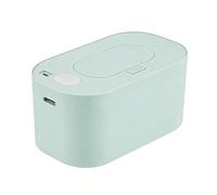 Wet Wipe Warmer - Compact Portable Diaper Wipe Heater for | Silent Constant with Temperature Storage, Large Capacity Lid, Nursery Night Care for Home Car Changing Table
