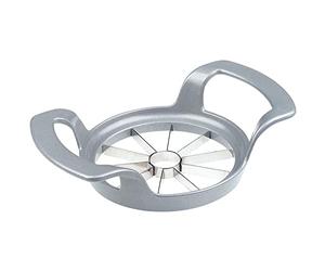 WET7S|#Westmark Retro Divsorex Mela & Pear Affettatrice, Alluminio, Argento, 17x11x4 cm