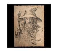 Weta Workshop Lo Hobbit Ritratto Di Gandalf Il Grigio Poster 21x28 Cm