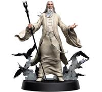 Weta Workshop Der Herr Der Ringe Of Fandom Pvc Saruman The White Statue 26 Cm Beige