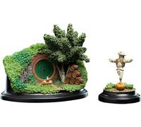 Weta Workshop Lo Hobbit: Un viaggio inaspettato Diorama Hobbit Hole - 15 giardini Smial 14,5 x 8 cm