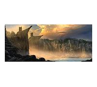 Weta Workshop The Argonath - Stampa artistica, motivo: il Signore degli anelli, 59 x 30 cm