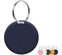 Wetag Mini Intelligent Bluetooth Tracker, Portable Real-Time GPS Locator for Dogs Cats Keys Luggage Backpack, Works with Apple Find My & Android Devices (Blue)