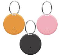 Wetag Mini Intelligent Bluetooth Tracker, Portable Real-Time GPS Locator for Dogs Cats Keys Luggage Backpack, Works with Apple Find My & Android Devices (Mix-B)